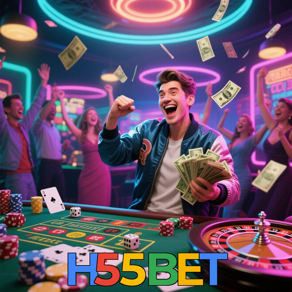 H55BET:Aposte nas melhores máquinas caça-níqueis e leve o jackpot!